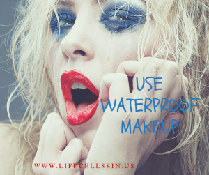 use waterproof makeup