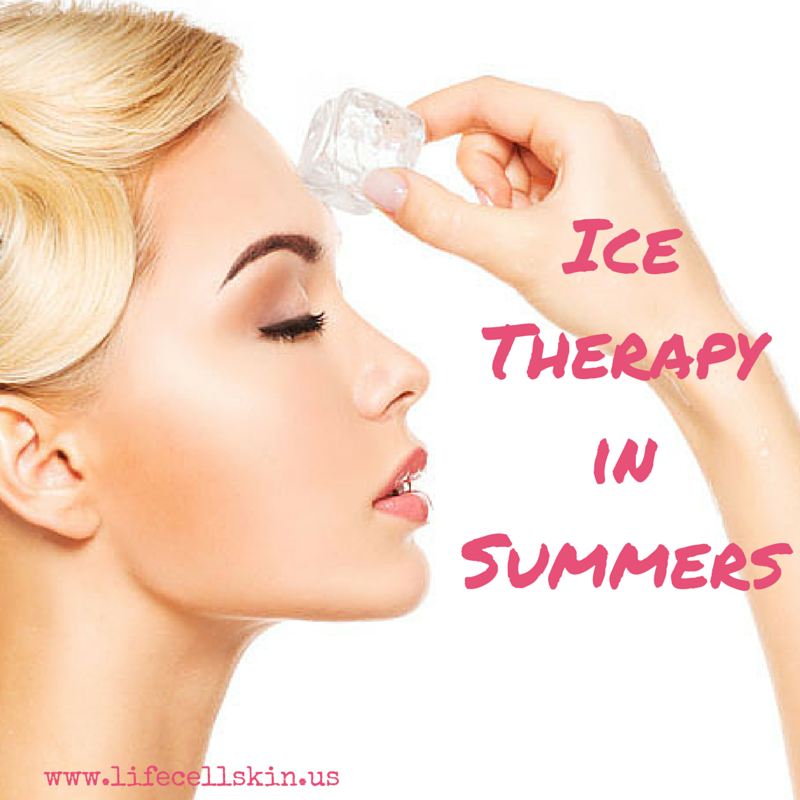 Ice Therapy in Summers